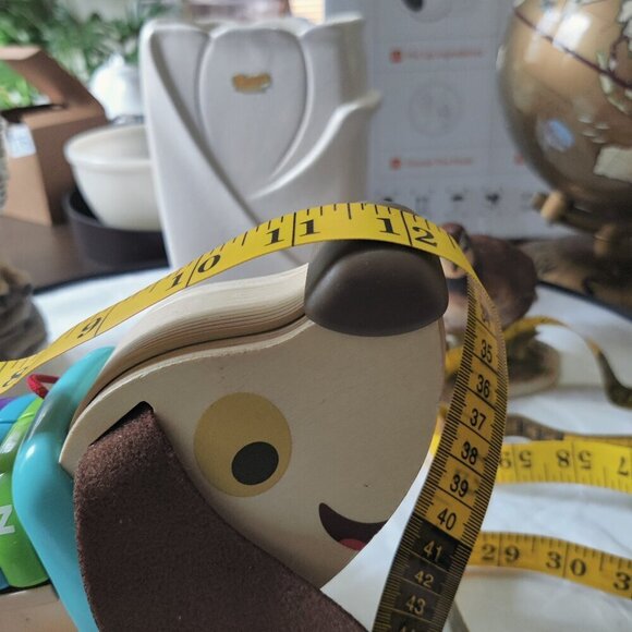 Wooden Alpha Pup Learning Toy, Pull along puppy teaches letters, sounds, songs. - Picture 9 of 10